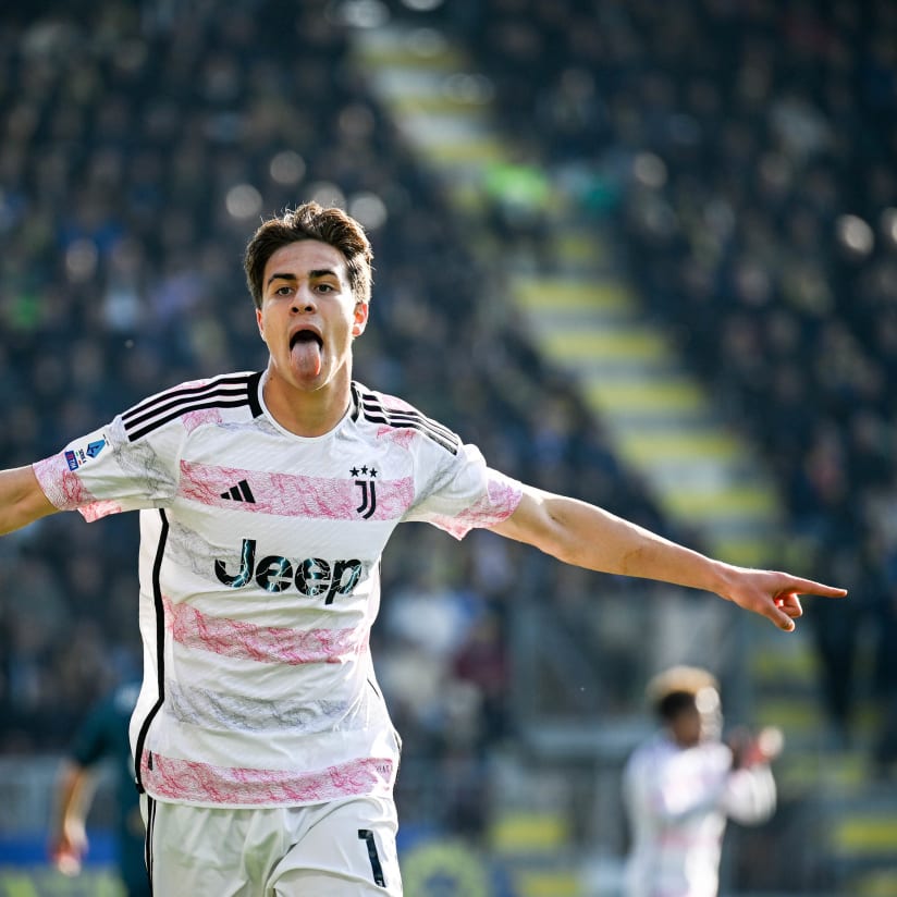 Kenan Yildiz's record-breaking first goal for Juve!