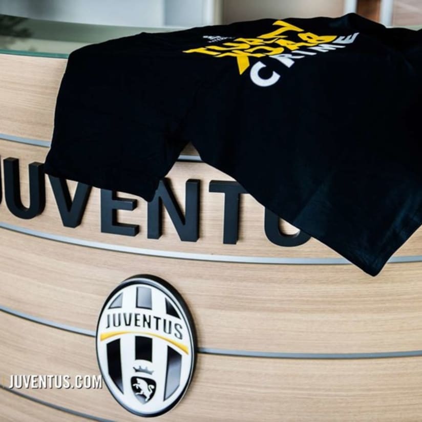 Juventus support Interpol's Turn Back Crime