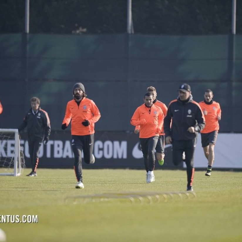 L'allenamento dell' 8 gennaio 2015 - #NapoliJuve preparations intensify