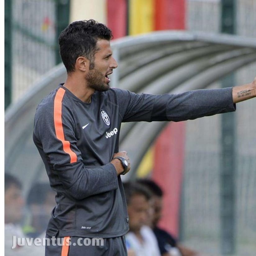 Primavera pre-season workout against Lecce in Chatillon