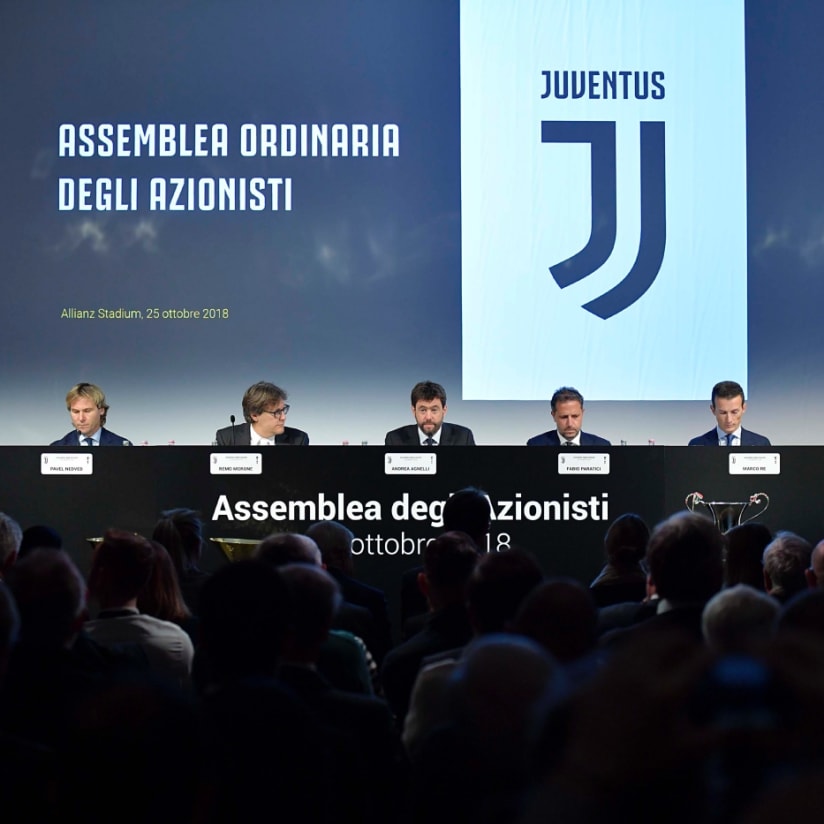 From Allianz Stadium: The 2018 Shareholders' Meeting