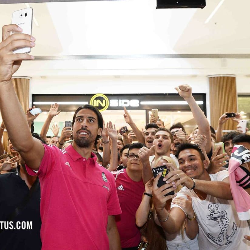 Stadium, Museum e Megastore, la lunga giornata di Khedira