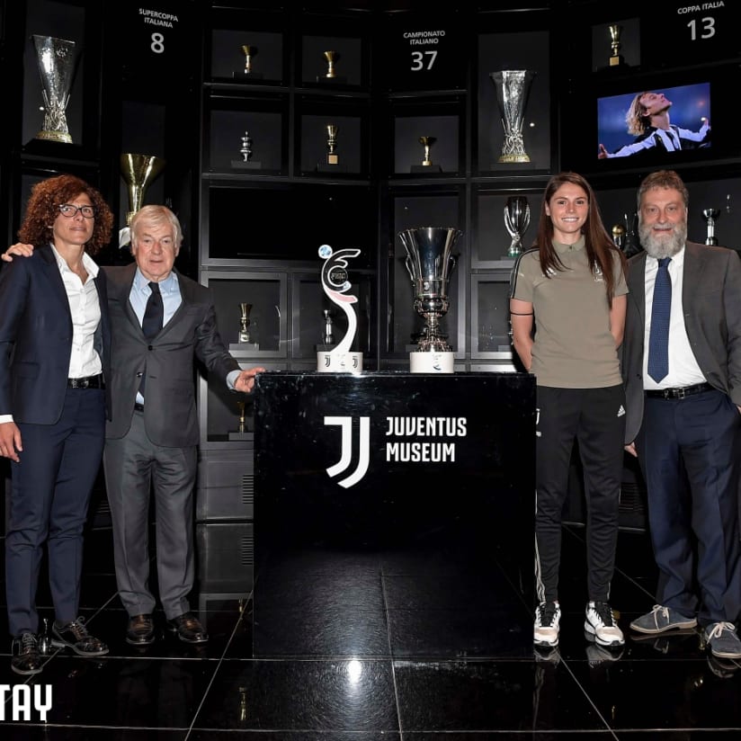 Juventus Women trophies enter Museum