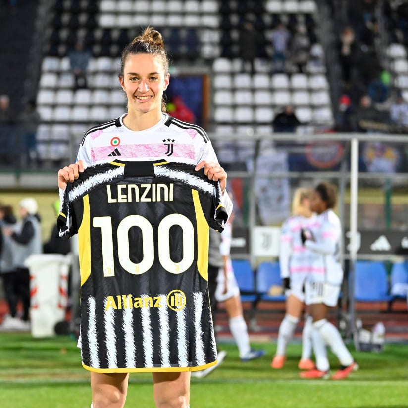 Women | Martina Lenzini hits 100 appearances