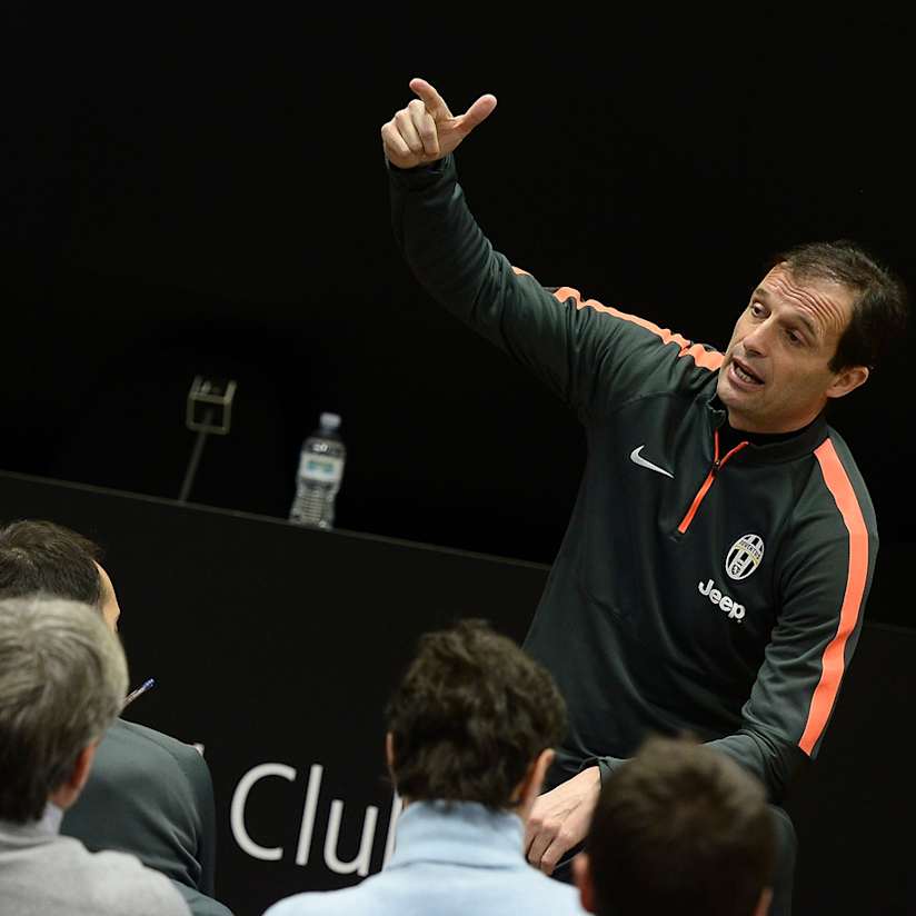 Allegri leads coaching course in Vinovo