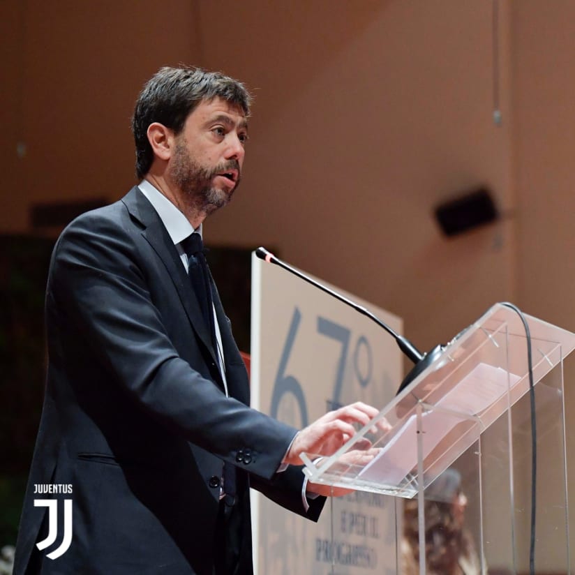 Andrea Agnelli awarded "Torinese of the Year 2018"