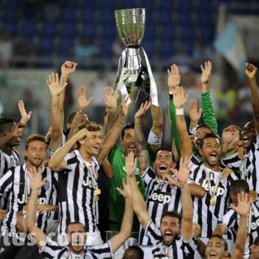 Supercoppa Italiana - I festeggiamenti - Italian Super Cup celebrations