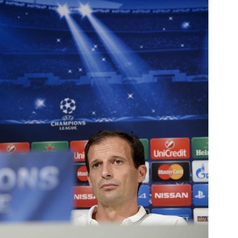 La conferenza stampa di Allegri alla vigilia del Malmoe - Allegri's pre-match Malmo news conference