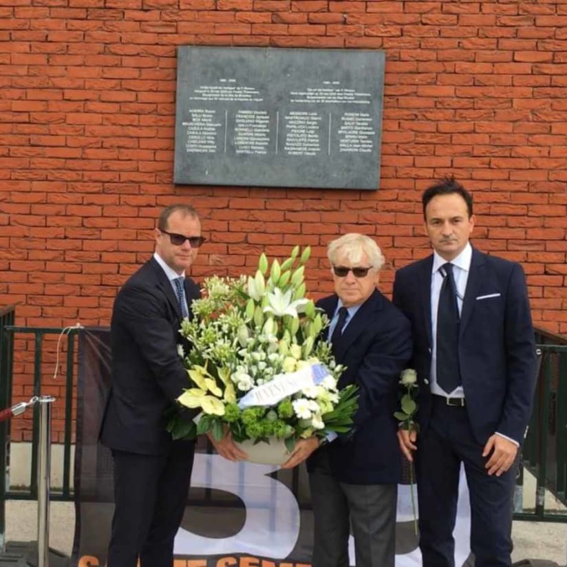 Heysel victims honoured in Brussels 