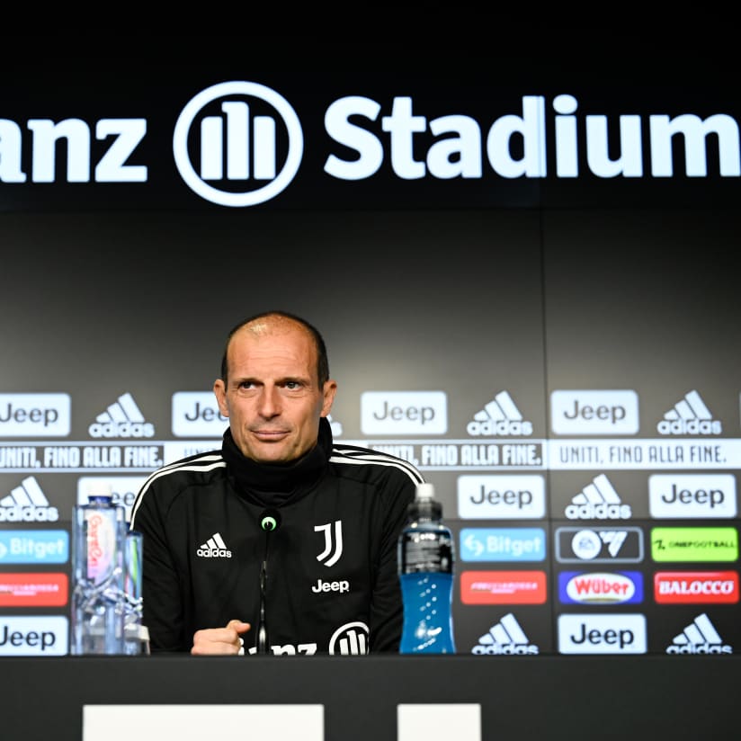 ALLEGRI: "WE KNOW HOW IMPORTANT THE MATCH WITH ATALANTA IS"