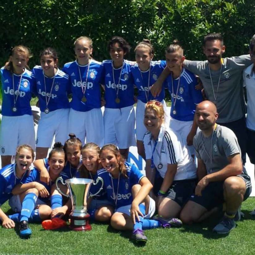 Danone Cup: a Coverciano trionfano le ragazze bianconere