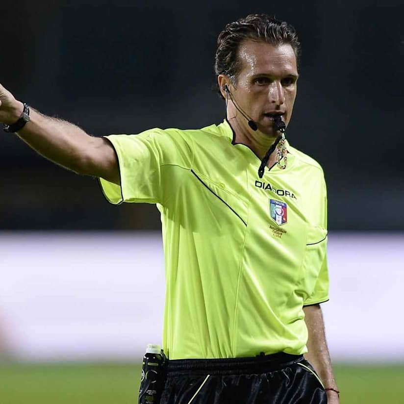 Banti to oversee Sassuolo match-up