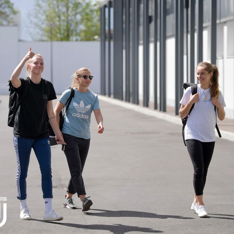 Women, l'allenamento del 16 aprile 