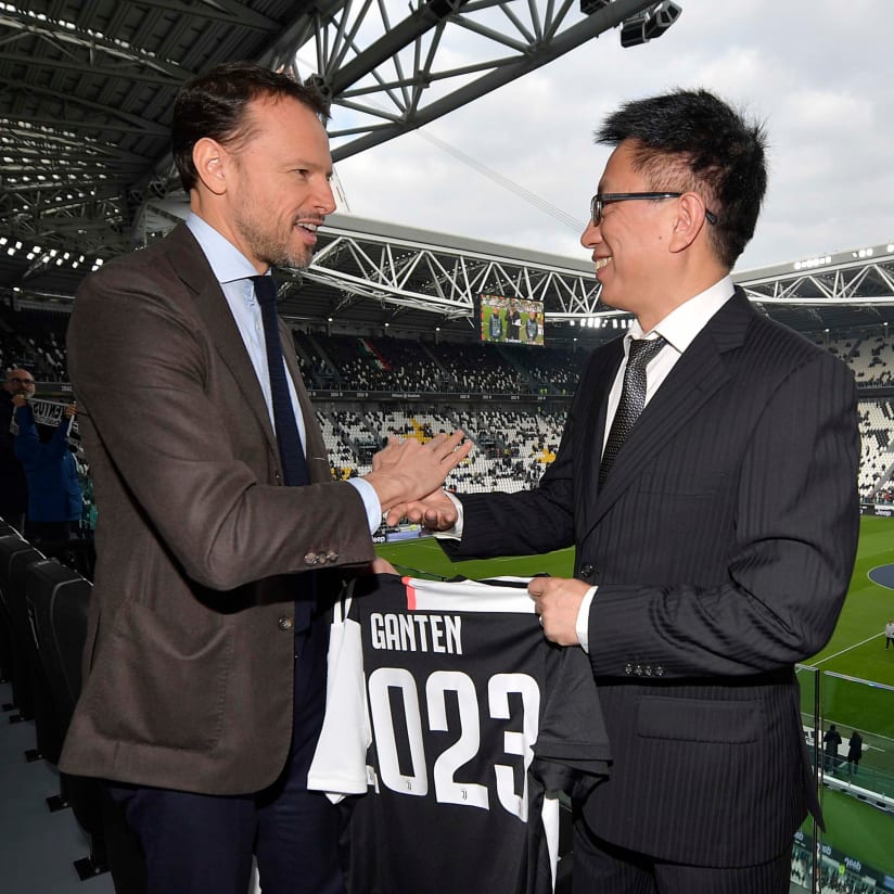 Juventus and Ganten until 2023