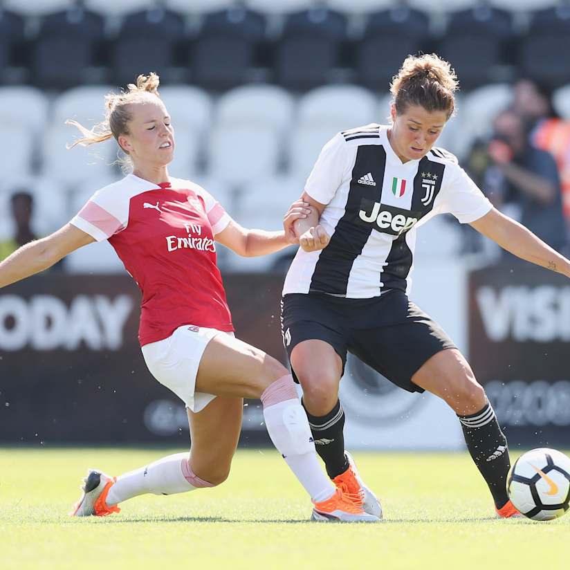 Juventus Women kalah dari Arsenal