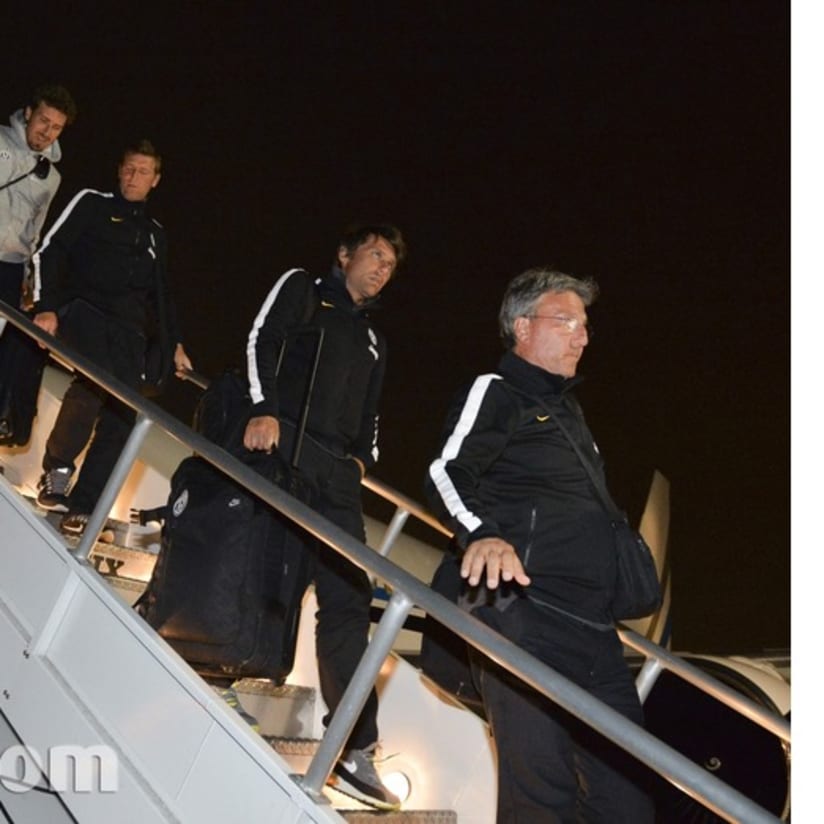 Atterrati a Los Angeles - Juve land in Los Angeles