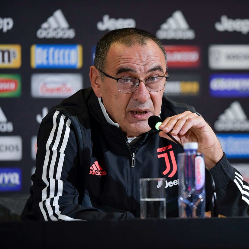 Sarri: "We are physically and mentally ready"