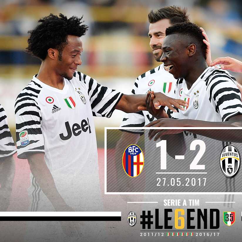 #LE6END REWIND: Bologna 1-2 Juve