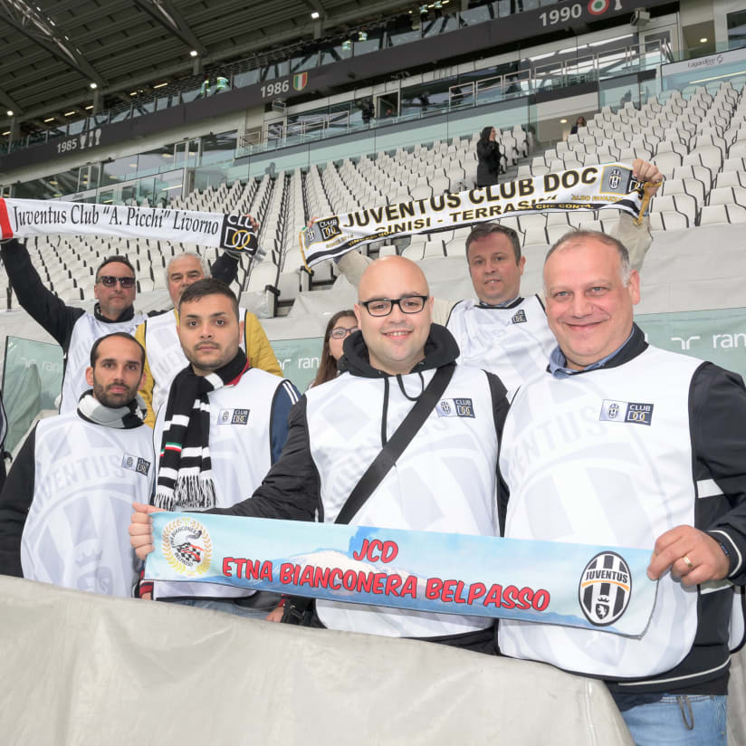 Juventus-Torino, walkabout CLUB DOC
