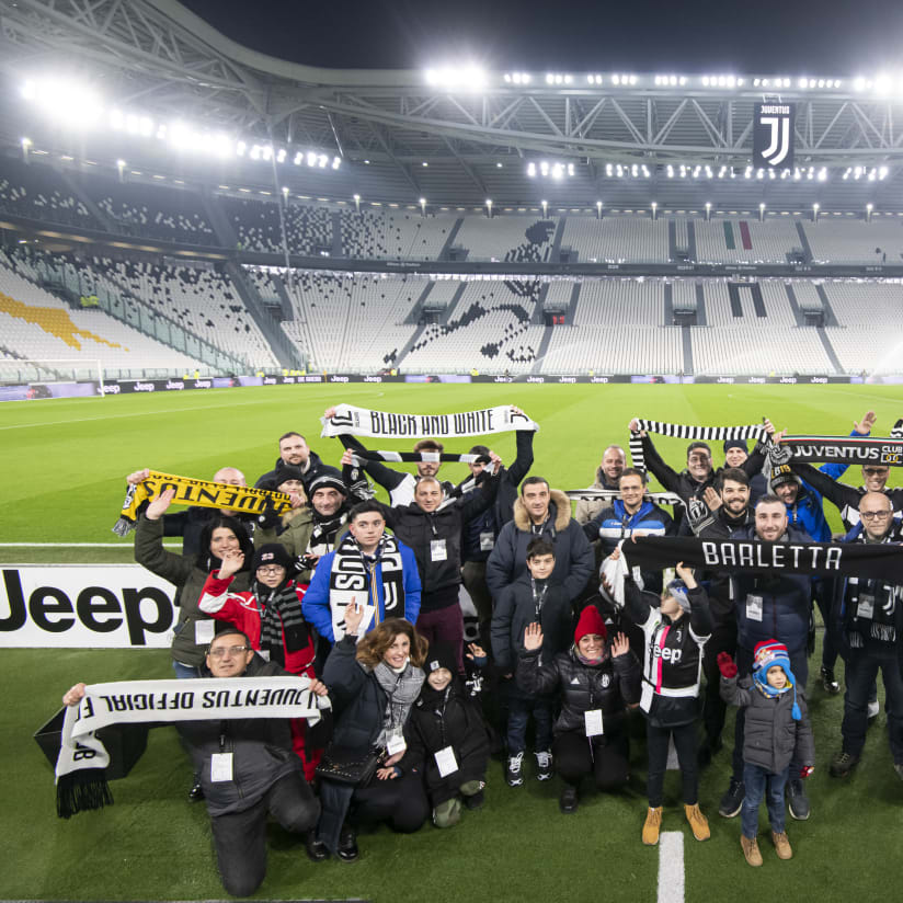 Juventus - Roma, walk about Official Fan Club