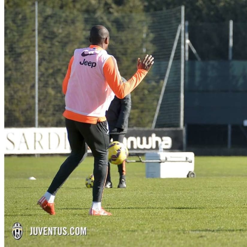 Il primo allenamento di Sturaro con la Juventus