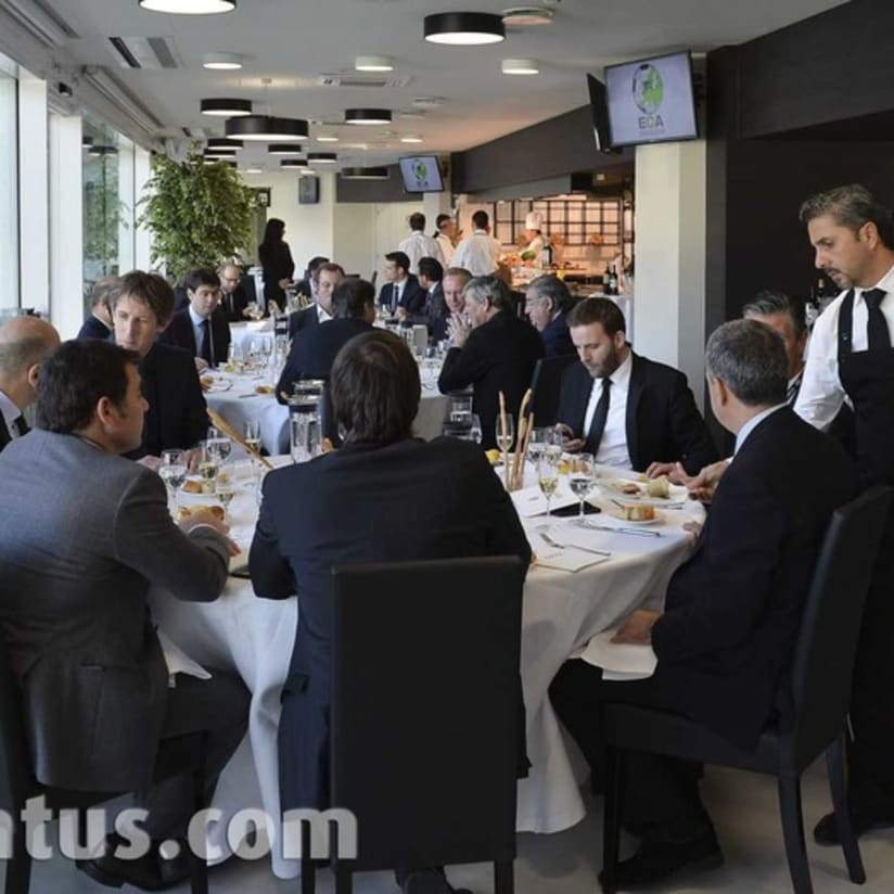 Il board dell'ECA allo Juventus Stadium - ECA board meets at Juventus Stadium