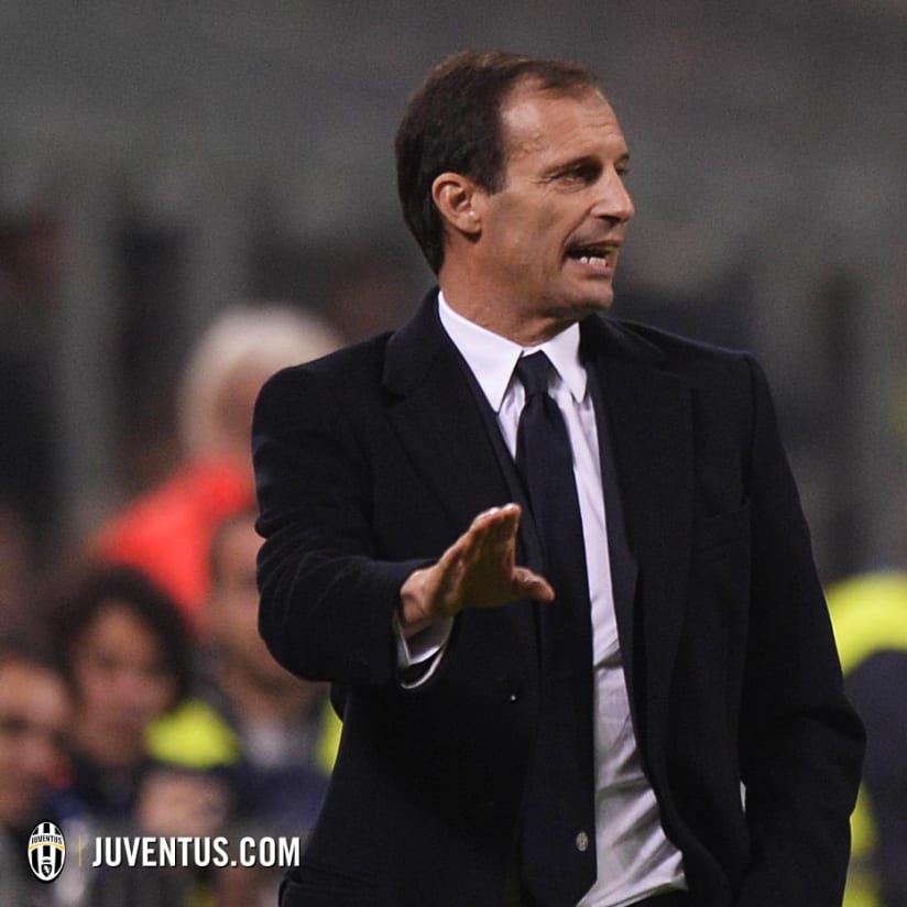 Allegri: “Cutting edge lacking tonight”