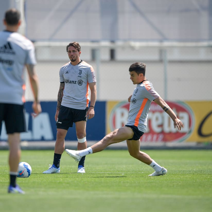 Bianconeri di nuovo in campo al Training Center