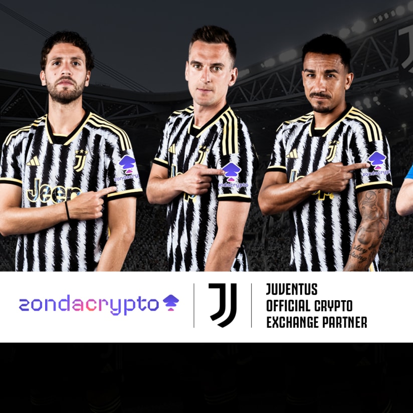 zondacrypto becomes sponsor and Juventus’ Official Crypto Exchange partner 