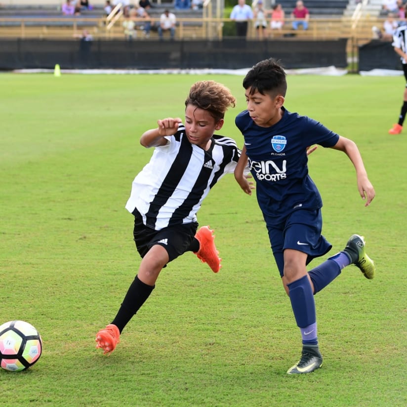 Juventus Academy Miami, gol e festa con gli amici dell'Academy PSG