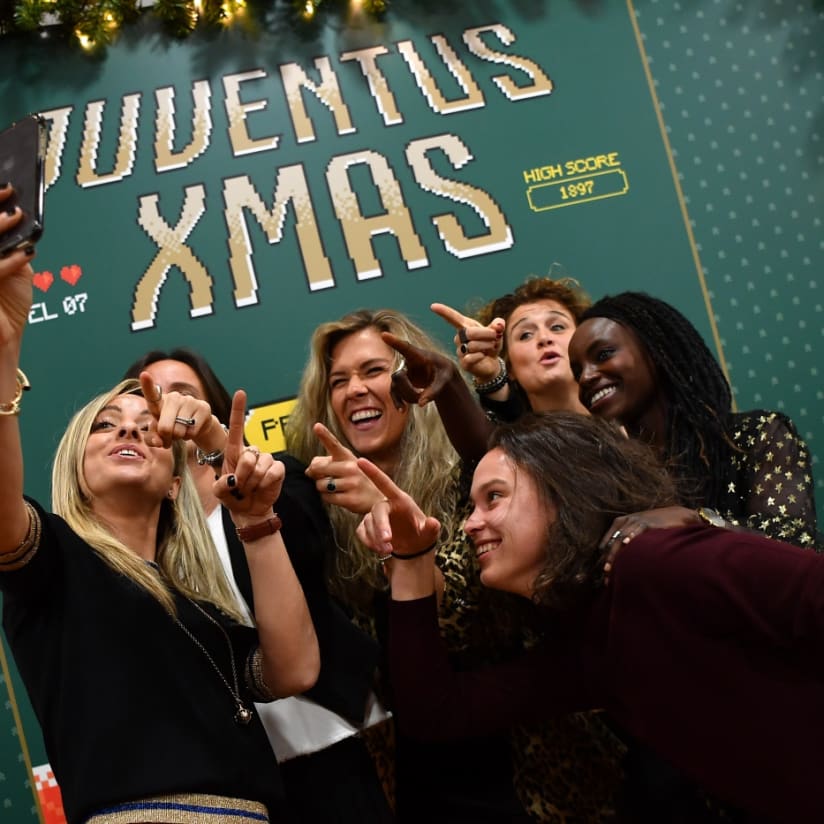 #JuventusXmas, la festa con le giovanili femminili