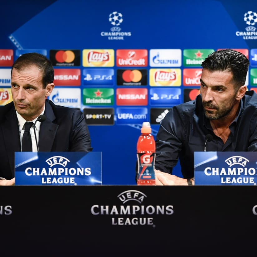 Allegri and Buffon: “We must come away with our heads held high”