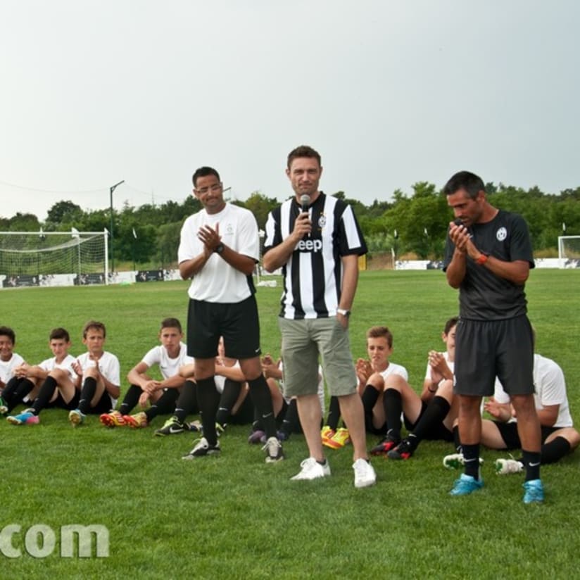 Kovac star allo Juventus International Camp Croazia - Kovac at Juventus International Camp Croatia