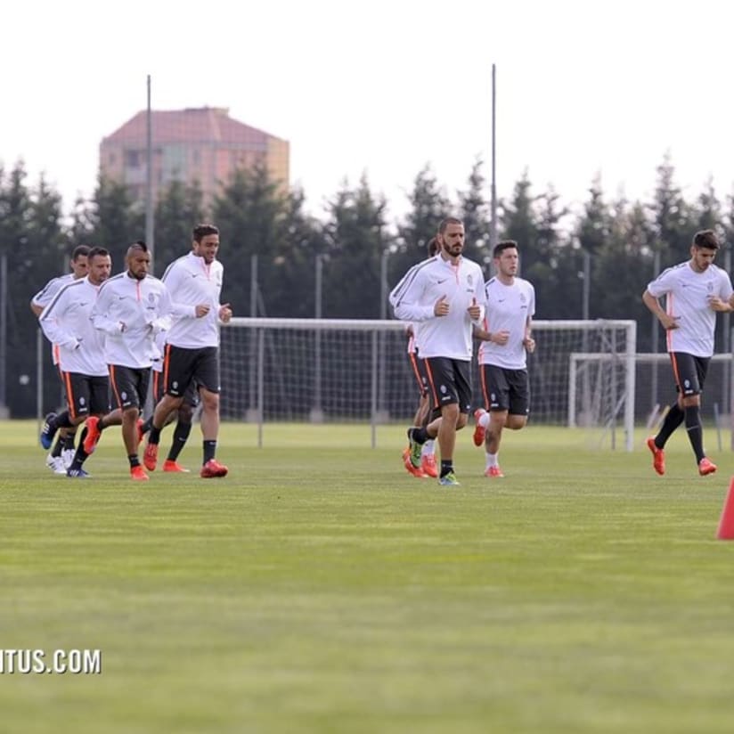 Juventus training in Vinovo