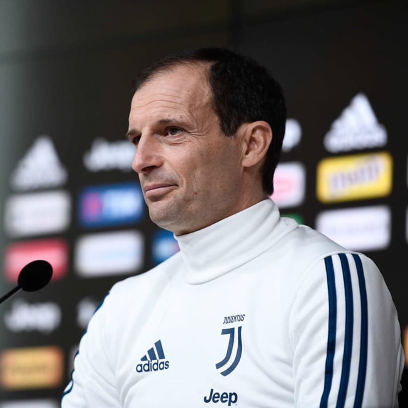 Allegri: "Let's keep it going!"