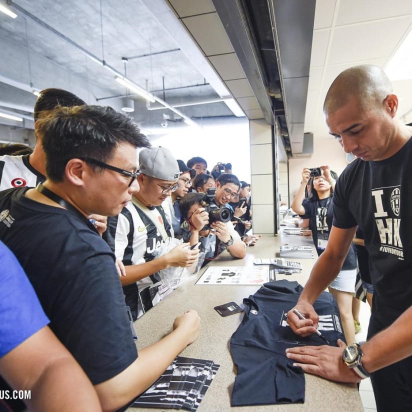 Jay e Trezeguet al J store a Hong Kong