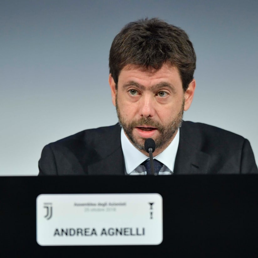 Assemblea degli Azionisti: il discorso del Presidente Andrea Agnelli