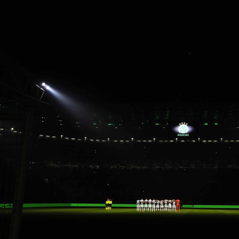 Juventus Stadium honours Chapecoense