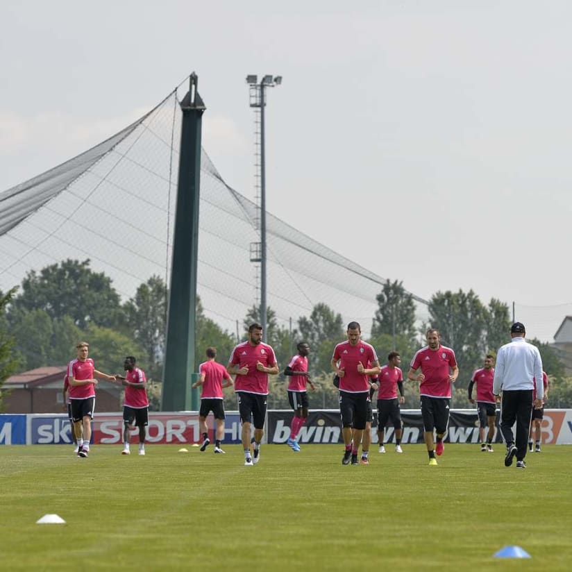 L'allenamento del 18 maggio