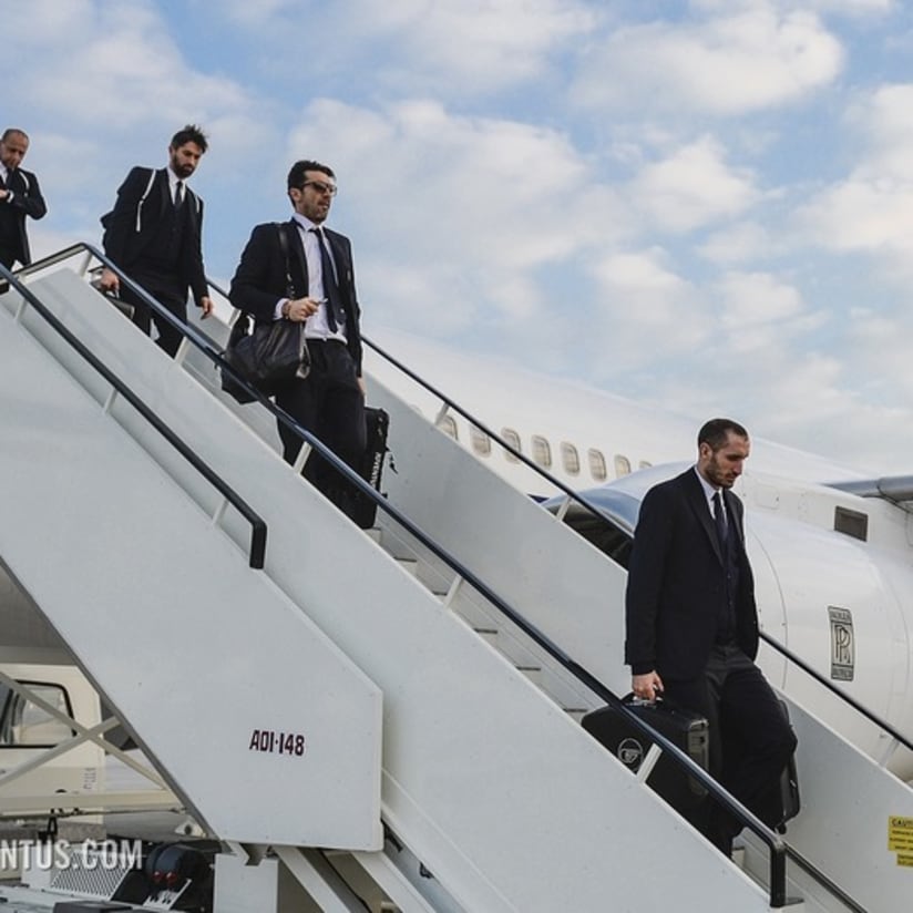 La Juventus è sbarcata a Doha - Bianconeri touch down in Doha