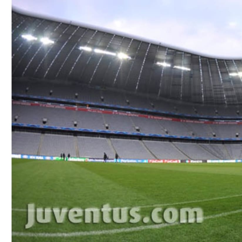 Rifinitura all' Allianz Arena