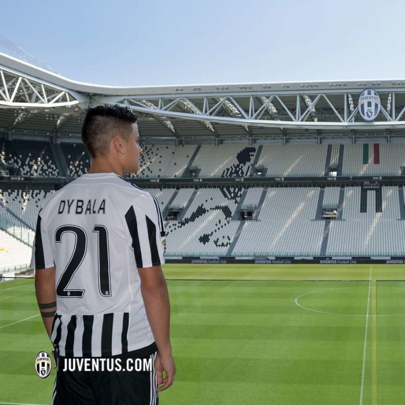 Dybala, il primo giorno alla Juve 