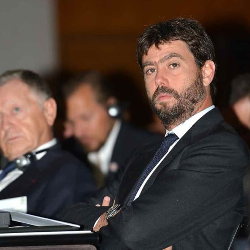 Andrea Agnelli attends ECA General Assembly in Geneva