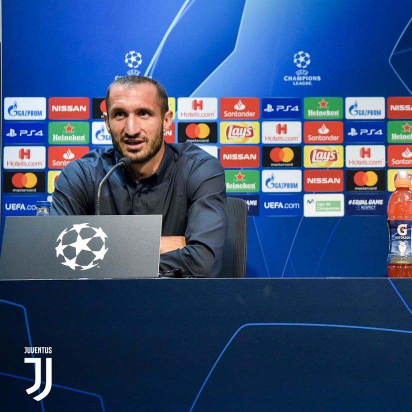 Allegri e Chiellini: «Partita fondamentale per il girone»