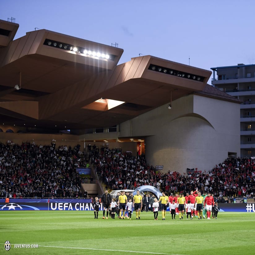 أفضل الصور من مباراة موناكو - يوفنتوس
