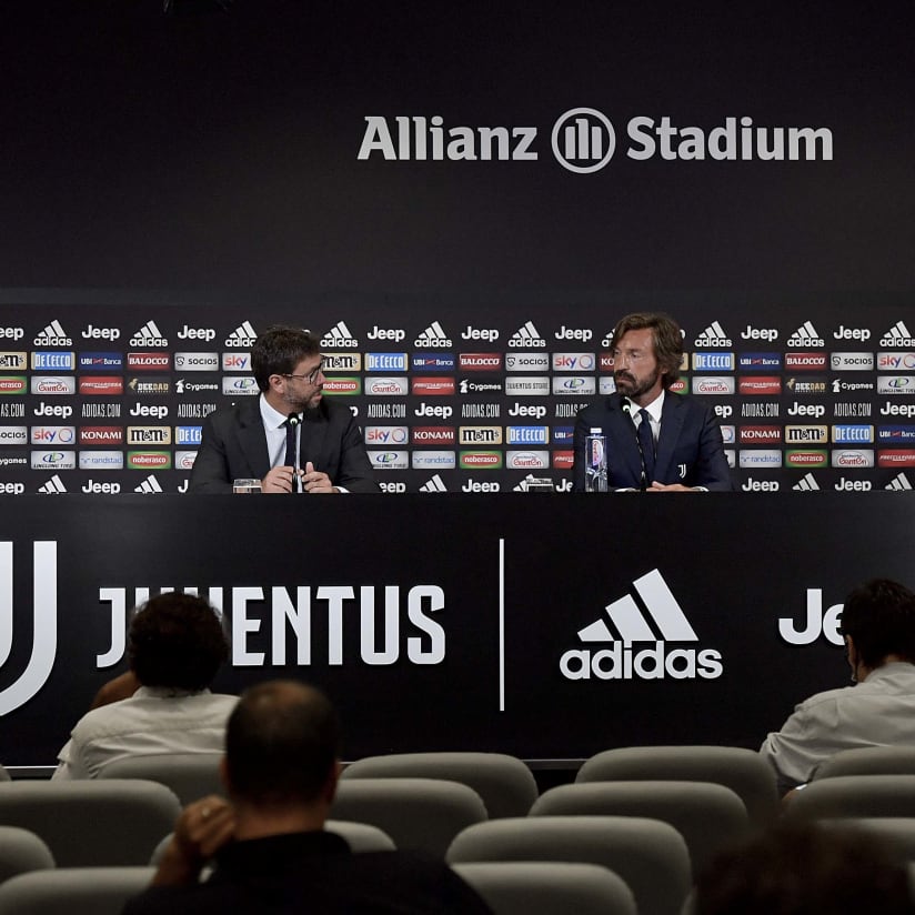 Andrea Pirlo unveiled as new Juventus Under 23 coach