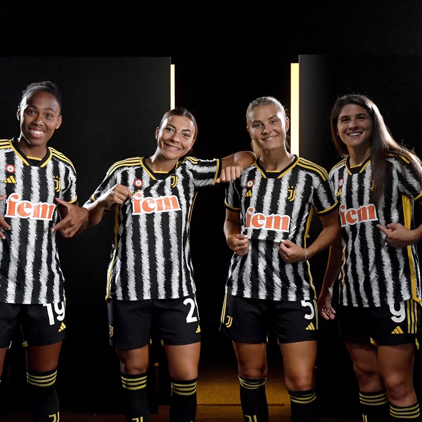 Fem is the official shirt sponsor of Juventus Women