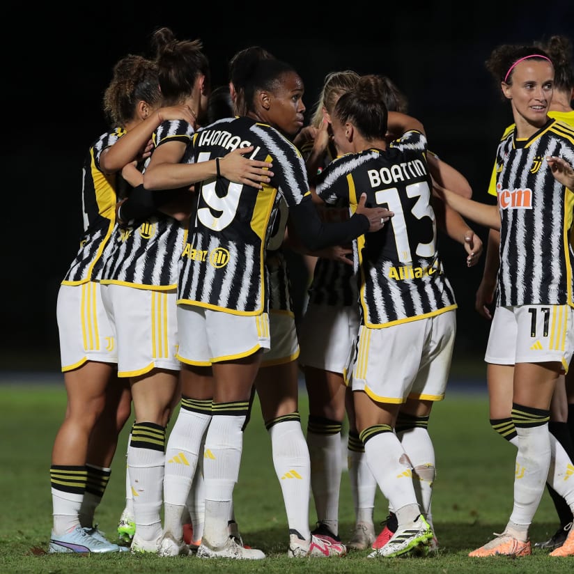 Juventus Women continue pre-season with a win over Como Women