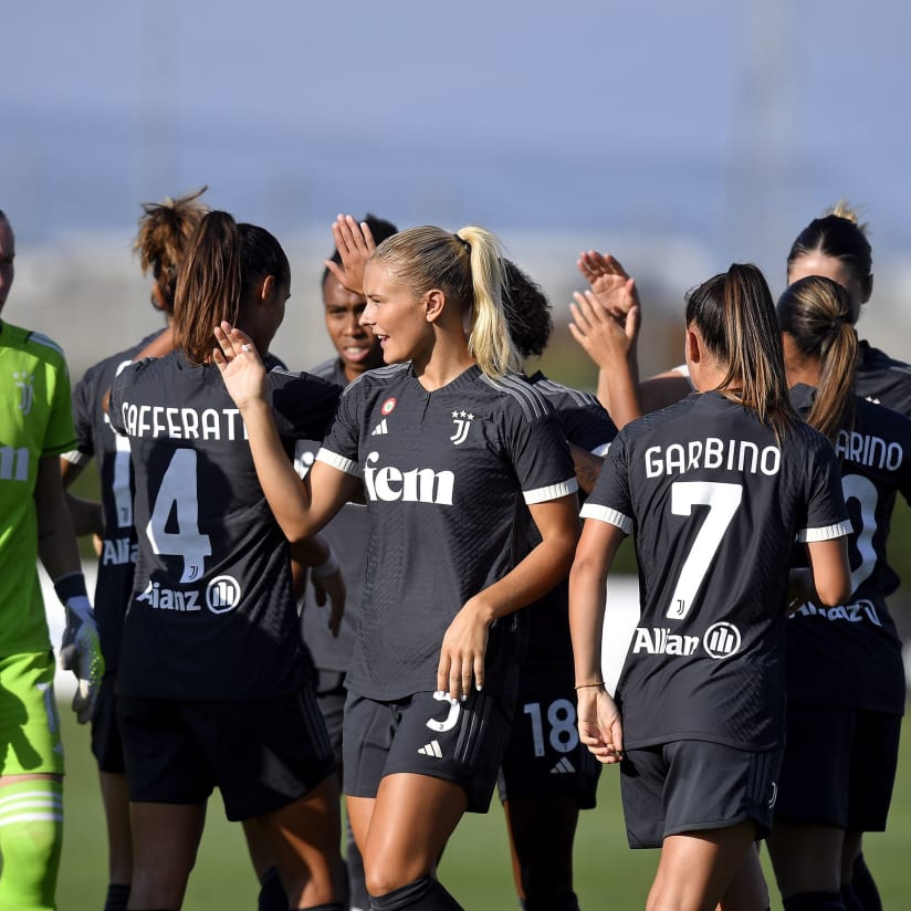 Juventus Women end pre-season with a win over Brescia