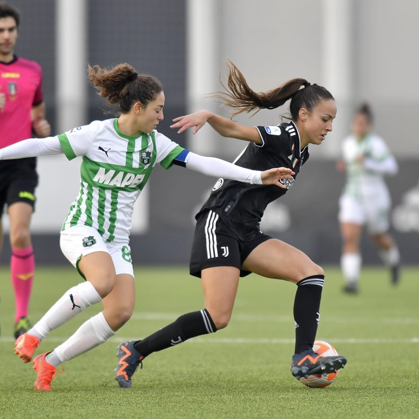 Juventus Women-Sassuolo, i precedenti